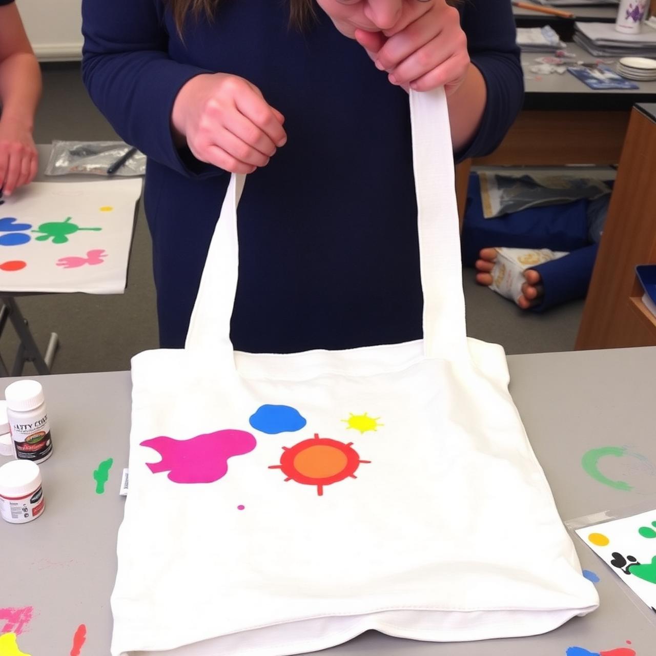 Tote Bag Painting
